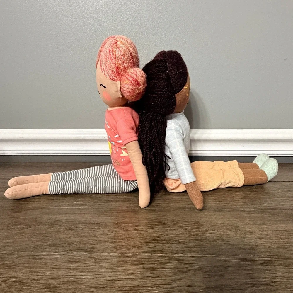 Target Pillowfort Decorative Pillow Pal Dolls Set of 2‎